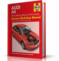 AUDI A4 (2001-2004) - instrukcja napraw Haynes