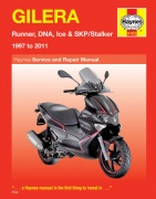 GILERA RUNNER, DNA, ICE, SKP, STALKER (1997-2011) - instrukcja napraw Haynes