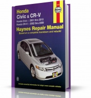 HONDA CIVIC - HONDA CR-V (2001-2010) - instrukcja napraw Haynes