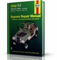 JEEP CJ (1949-1986) - instrukcja napraw Haynes